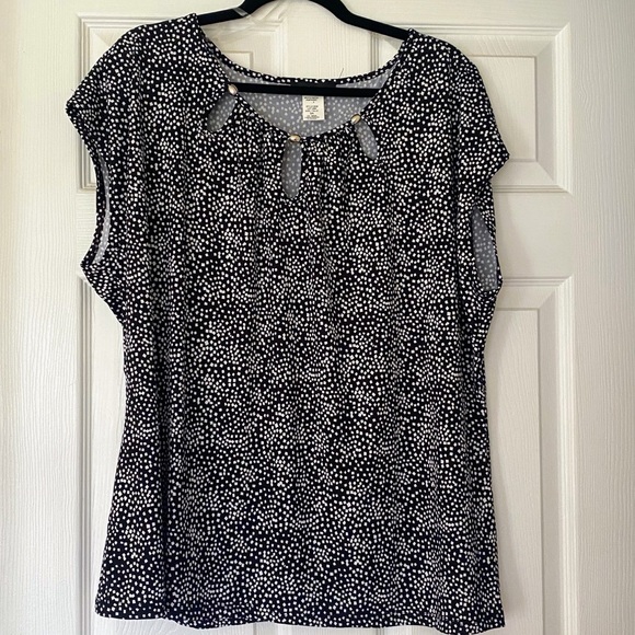 Mandy Evans Black and White Tunic - Picture 2 of 5